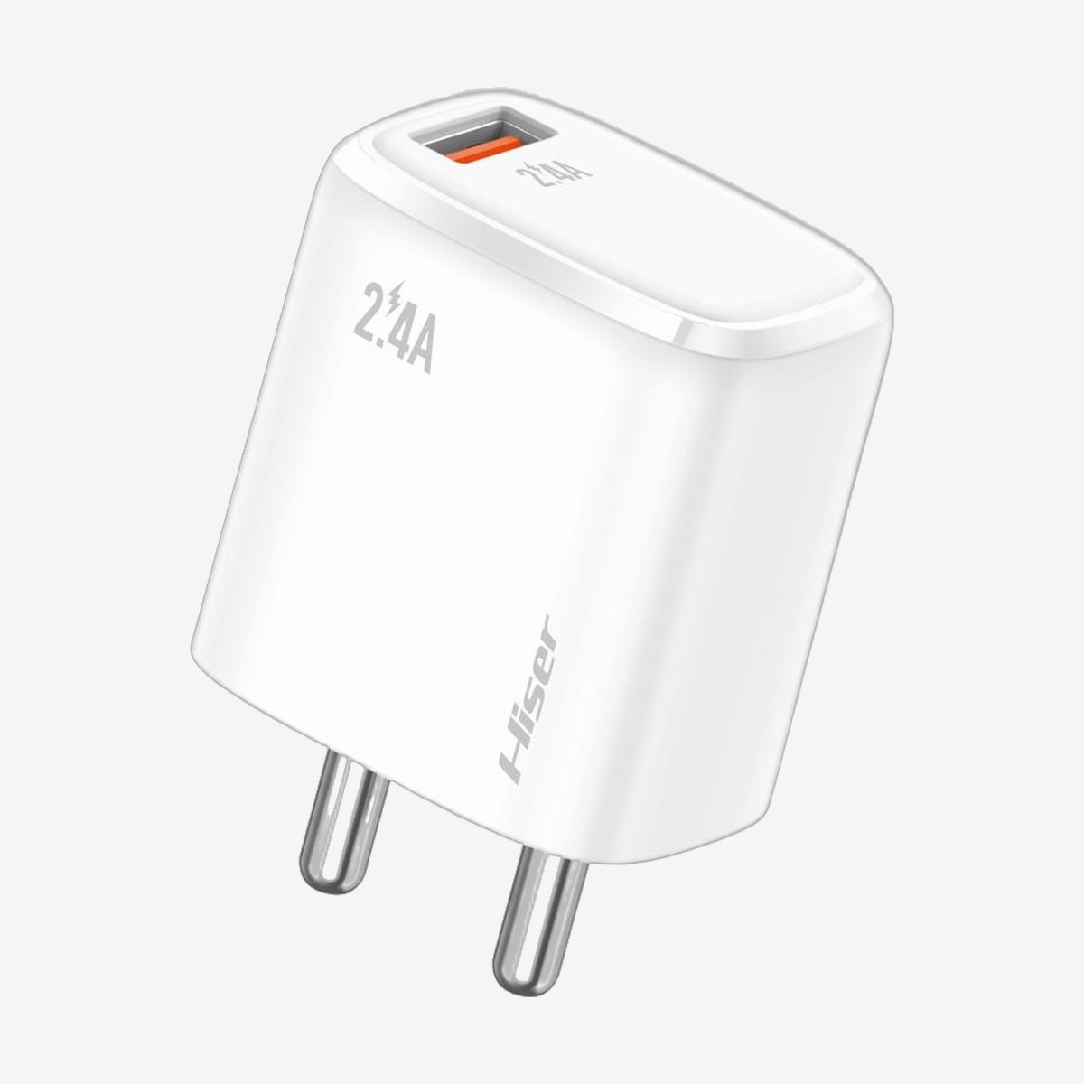 Hiser 2.4A charger, packaging