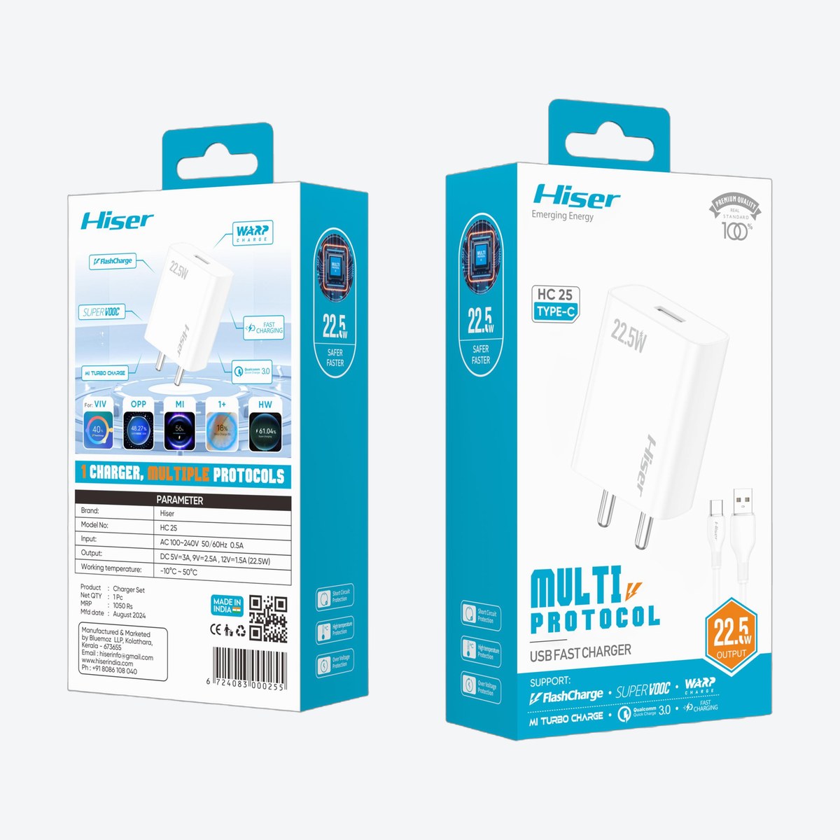 Hiser 25W charger