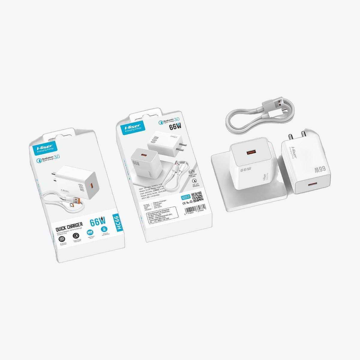 Hiser 66W quick charger