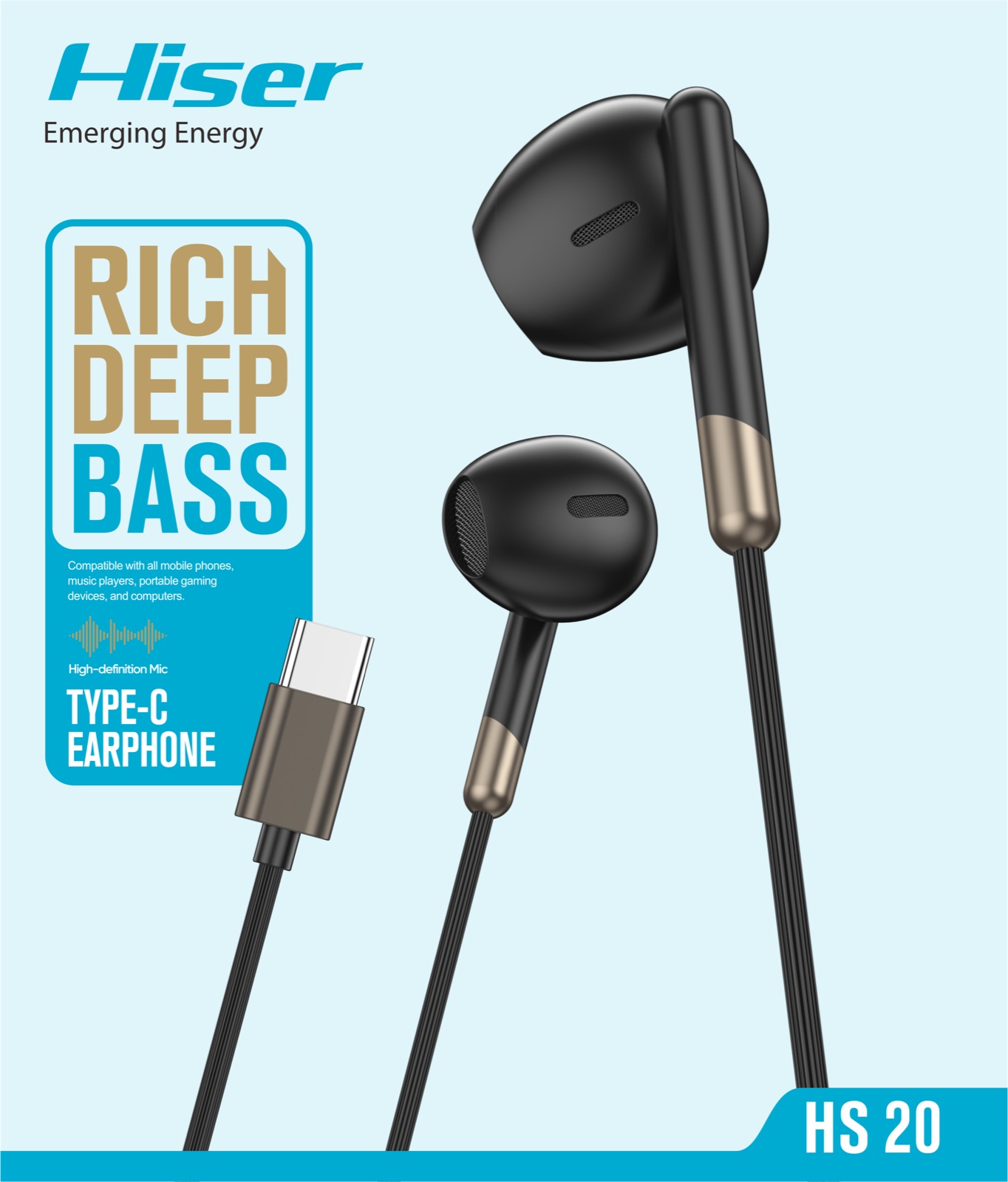 Hiser HS20 handsfree, packaging