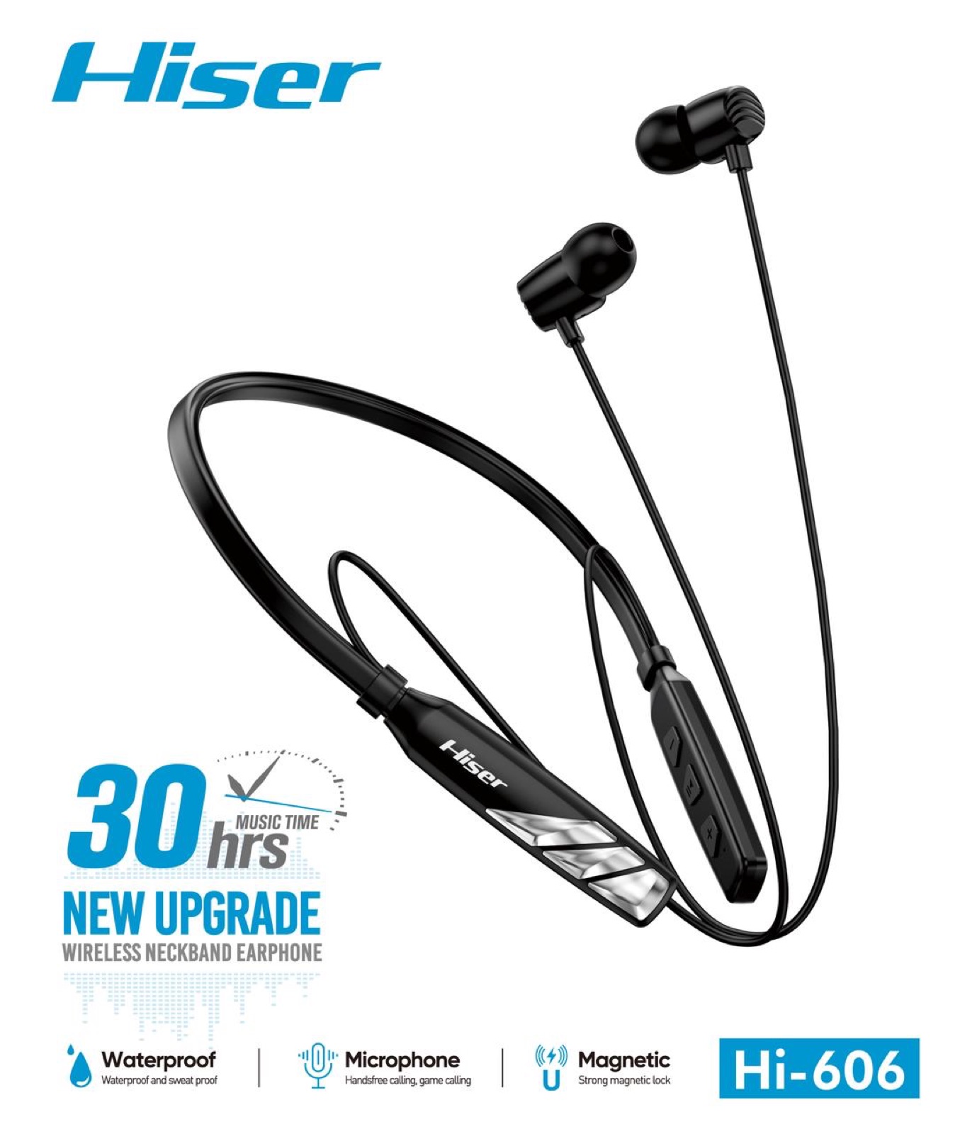 Hiser NB 606 neckband, packaging