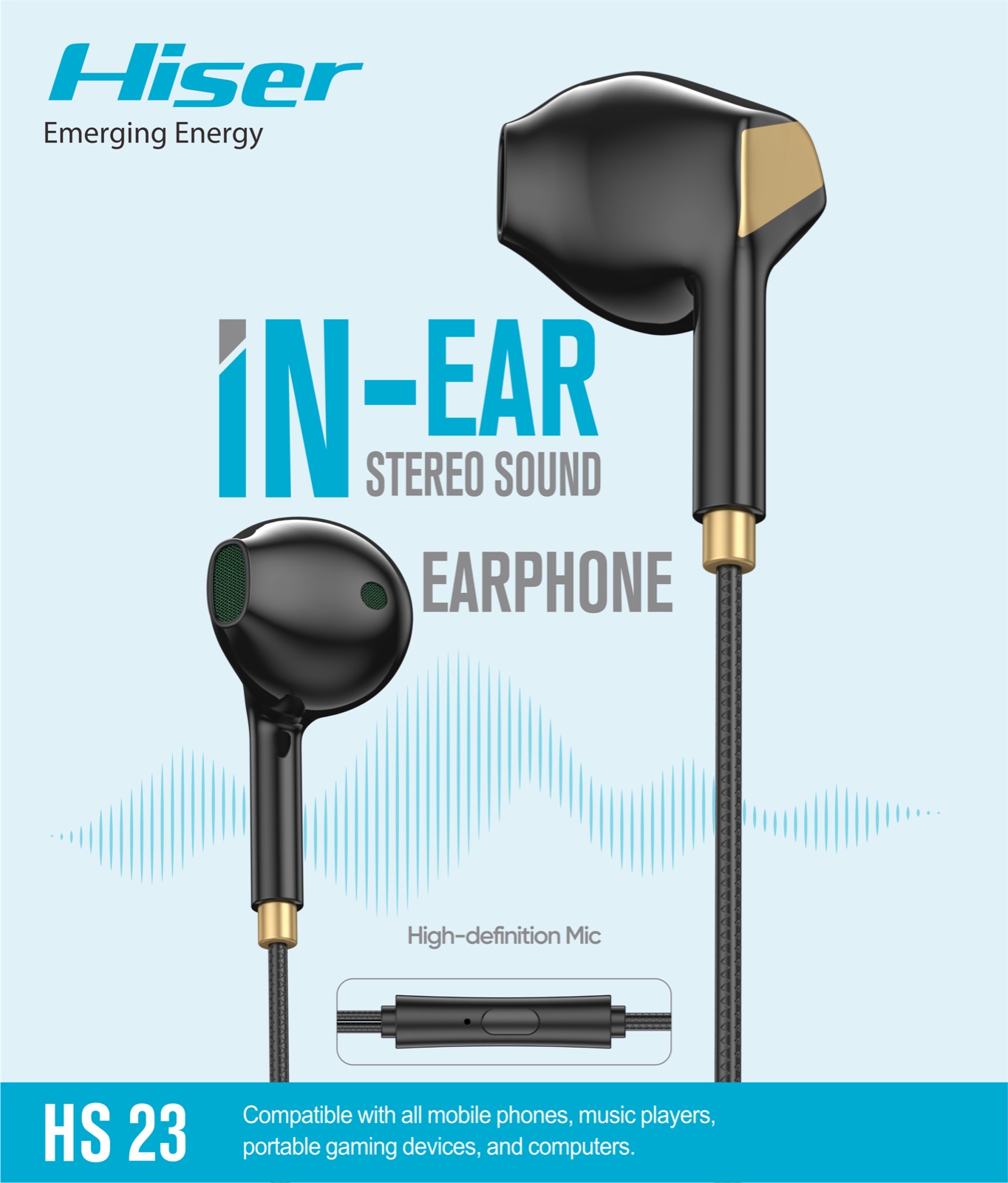 Hiser HS23 handsfree, packaging