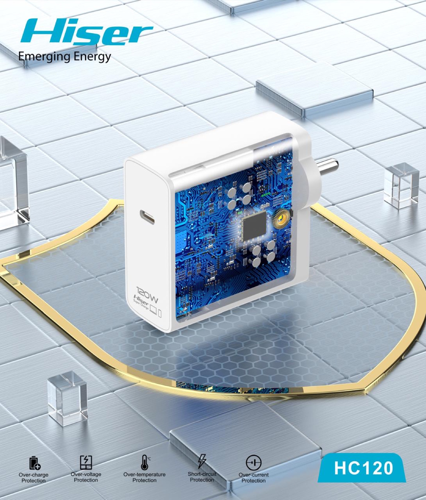Hiser 120W charger